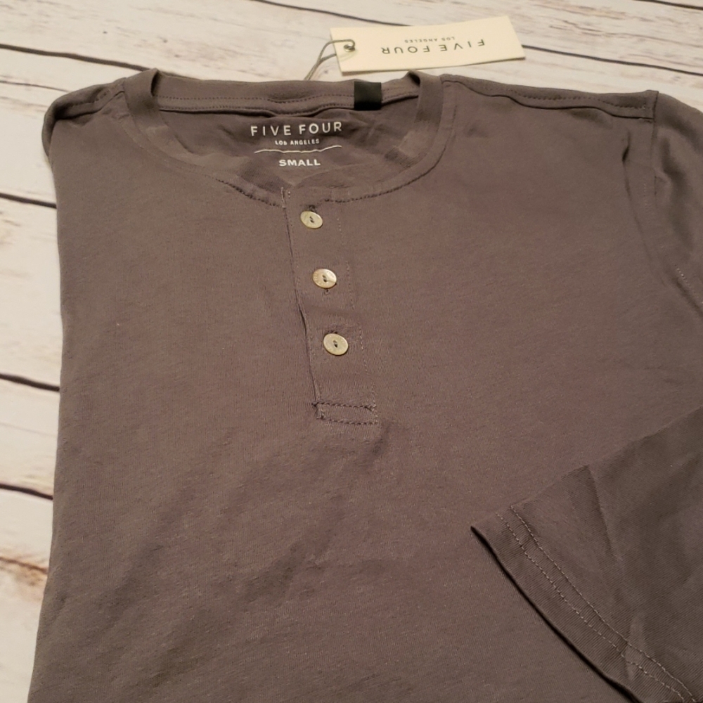 👕Henley long sleeve👕 T shirtFive Four NWT